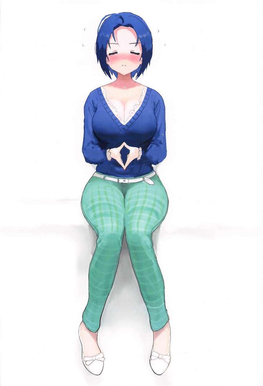 初エッチがこわくて泣いちゃうあずささんが可愛すぎて愛おしい！ <> 042