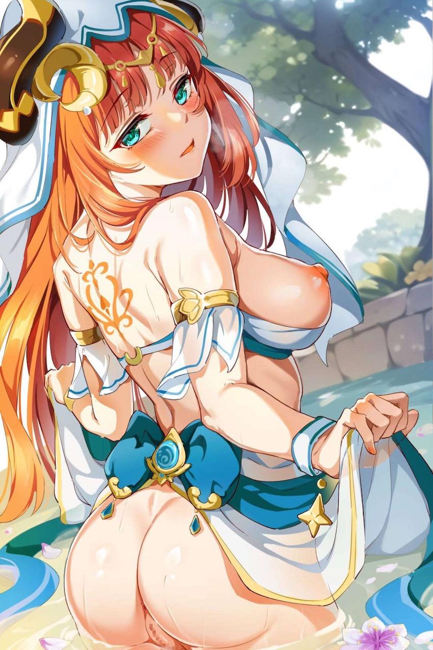 ニィロウちゃんに青姦生中出しCG集 <> 1