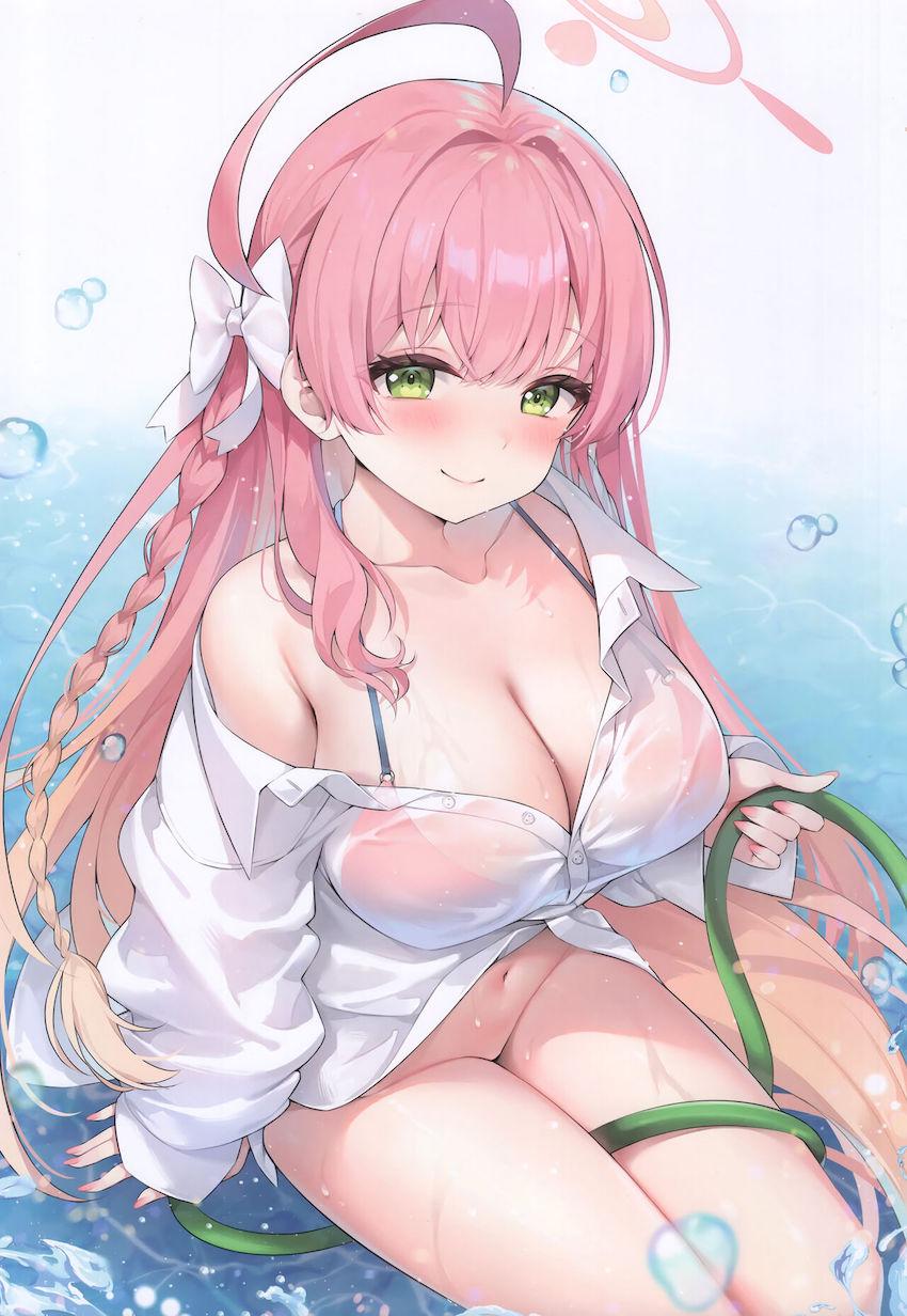 可愛い生徒たちのえちえち水着姿を拝める美麗フルカラーイラスト集 <> 008