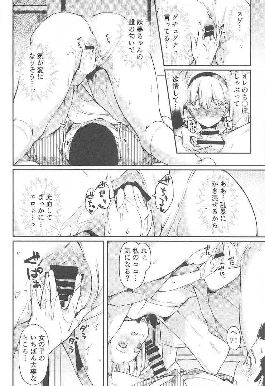 美少女妖夢ちゃんとせっかく結ばれたのに…。 <> 009