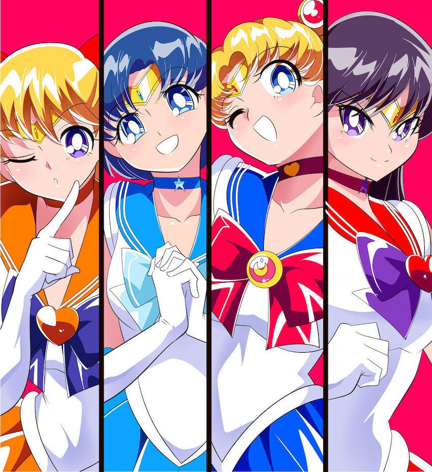 いきなり即負けセーラー戦士たち！変態おじさんたちに無理矢理犯される乱交ファックで敗北アクメ！ <> 002