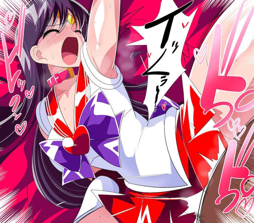 いきなり即負けセーラー戦士たち！変態おじさんたちに無理矢理犯される乱交ファックで敗北アクメ！ <> 013