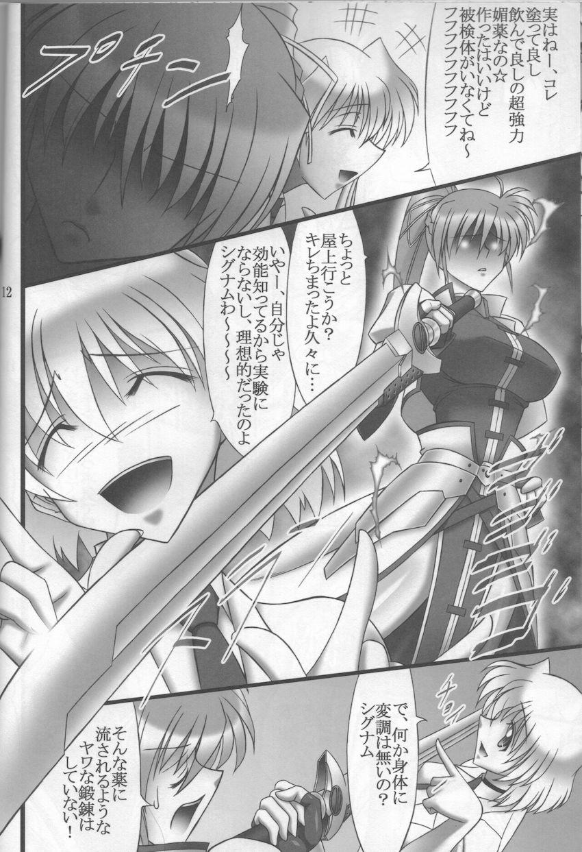 【三本立て】描き下ろし含む総集本☆シャマル×シグナム、エリオ×なのは&フェイト、孕みたいマゾメス八神隊長！ <> 011