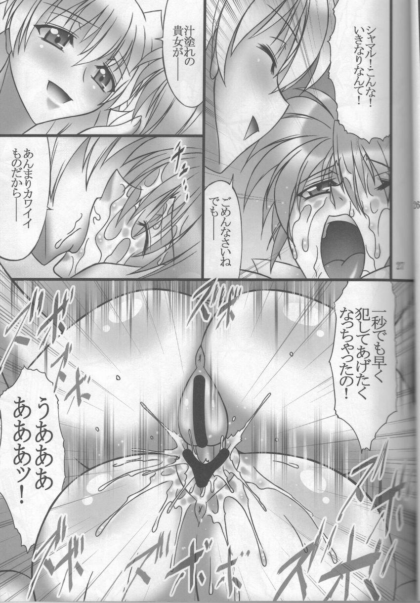 【三本立て】描き下ろし含む総集本☆シャマル×シグナム、エリオ×なのは&フェイト、孕みたいマゾメス八神隊長！ <> 026