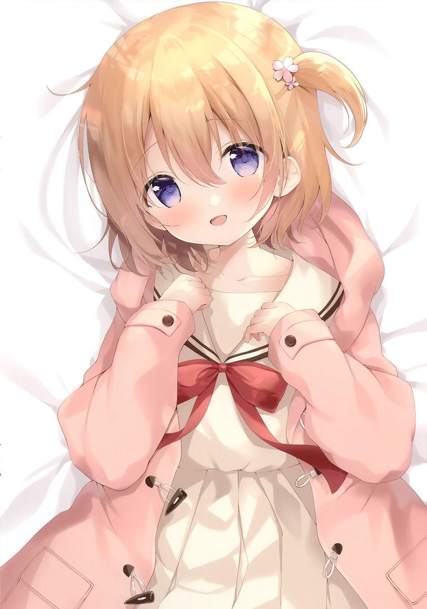 美乳をさらけ出したかわいい女の子たちの美麗フルカラーイラスト集 <> 009