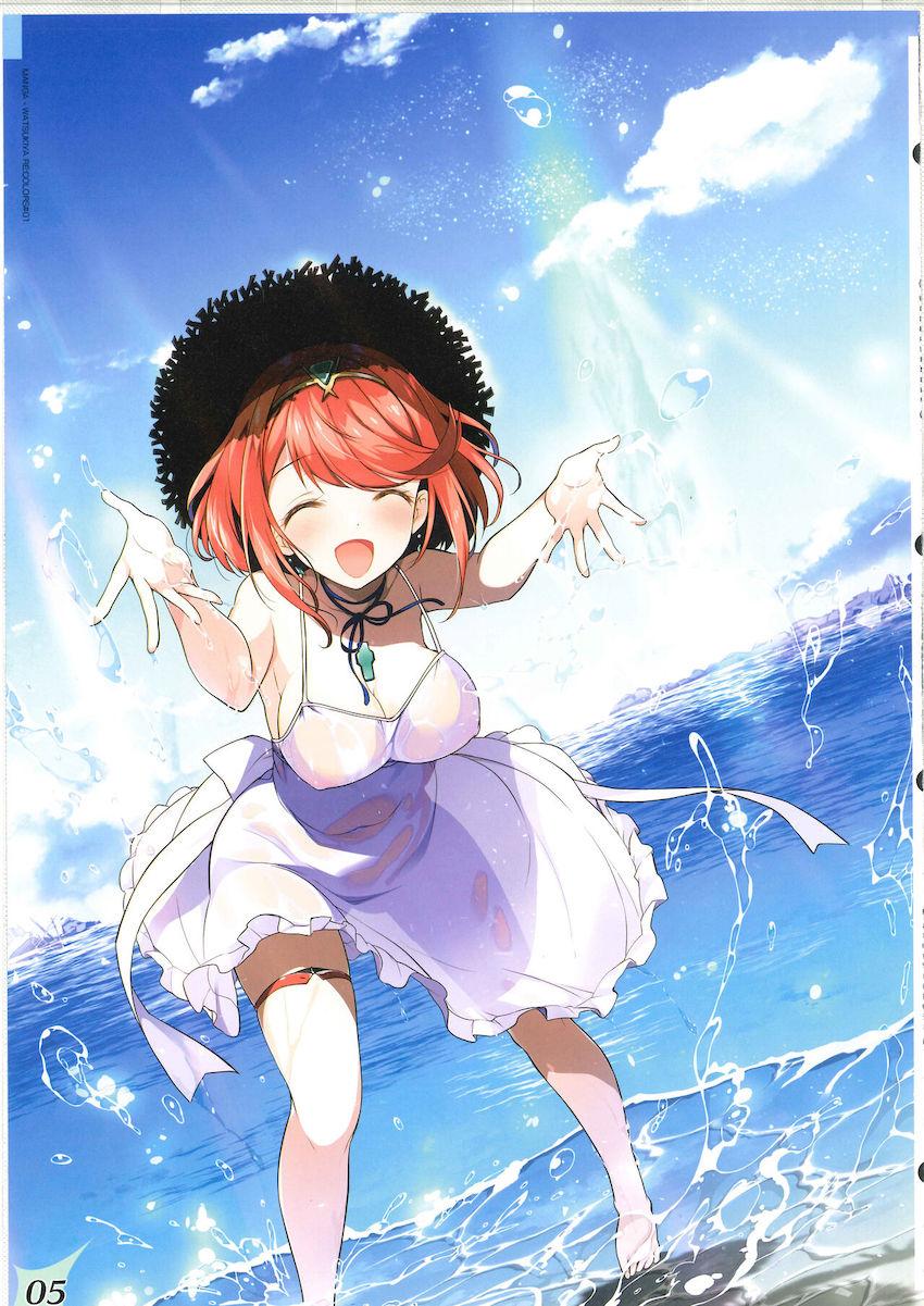 ホムラ・ヒカリ・ニアがトロ顔さらして喘ぐ！イチャラブフルカラー！ <> 003