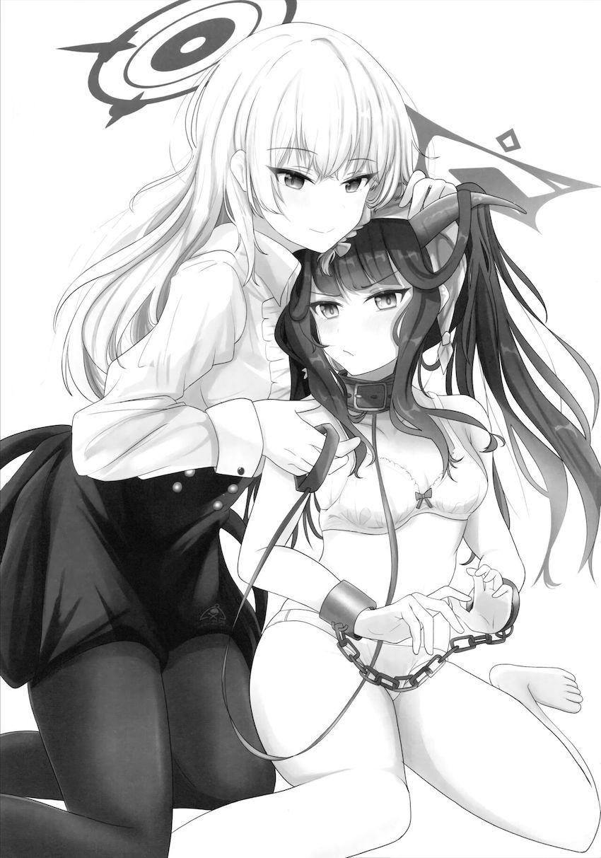 ハルナに拘束されたフウカが焦らし快楽責めされる本 <> 028