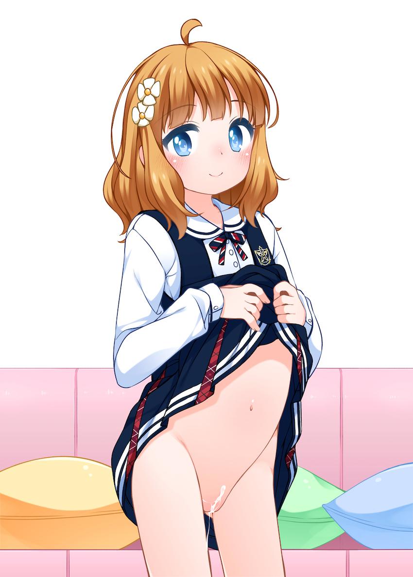 おちんぽのお世話までしてくれる面倒見が良いJSロリアイドル周防桃子ちゃん <> 016