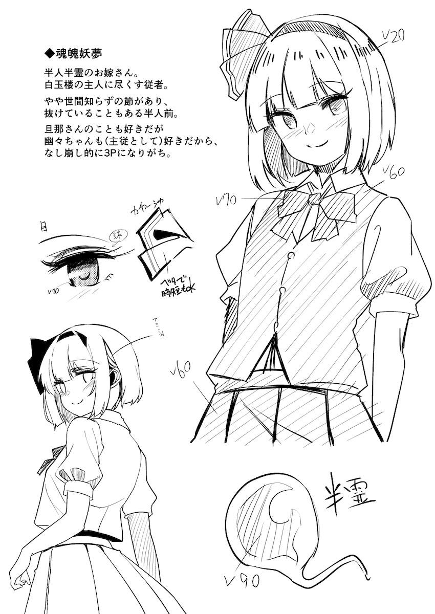 妖夢とイチャラブセックス総集本 <> 096