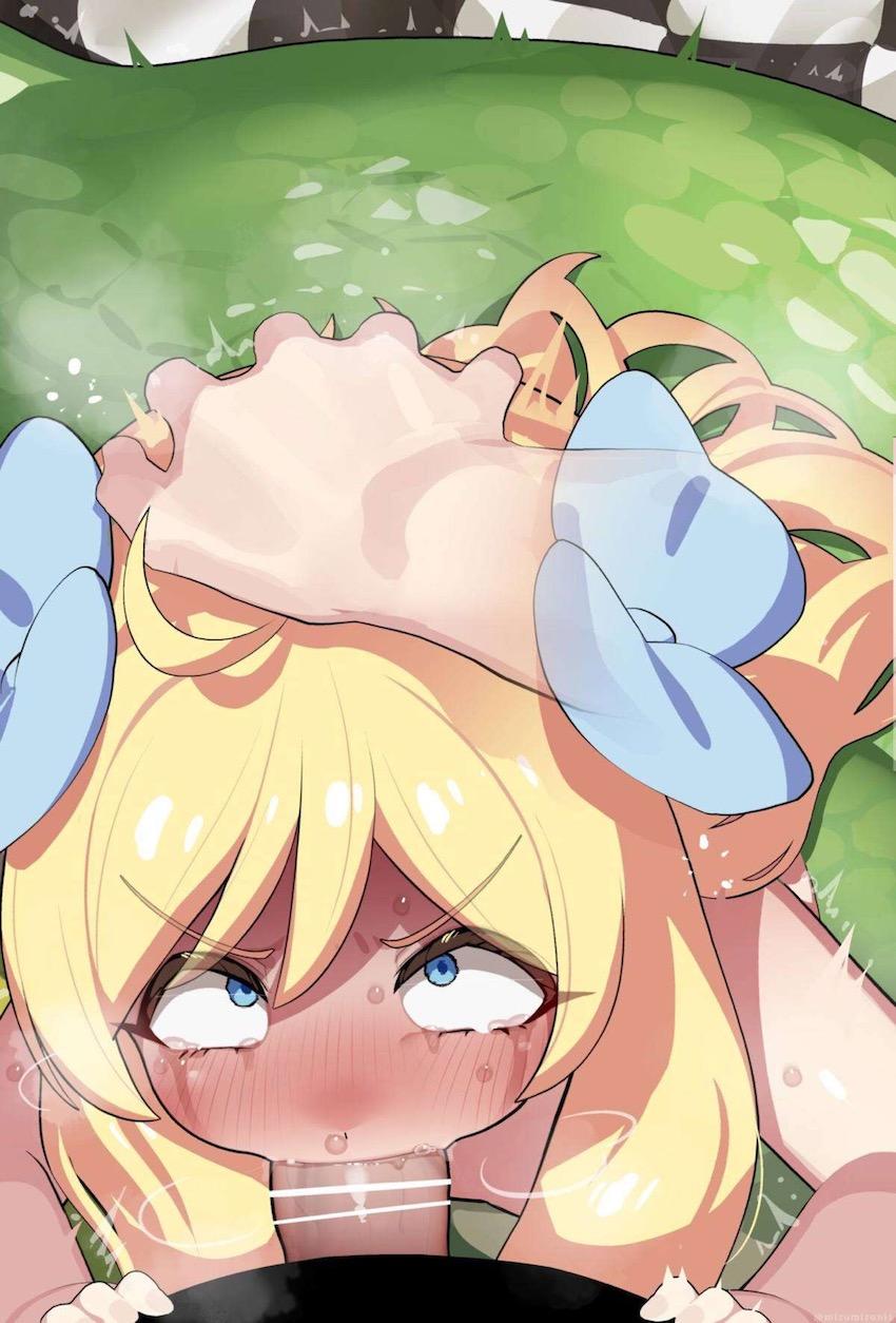 邪神ちゃん口マンコ射精！ <> 009