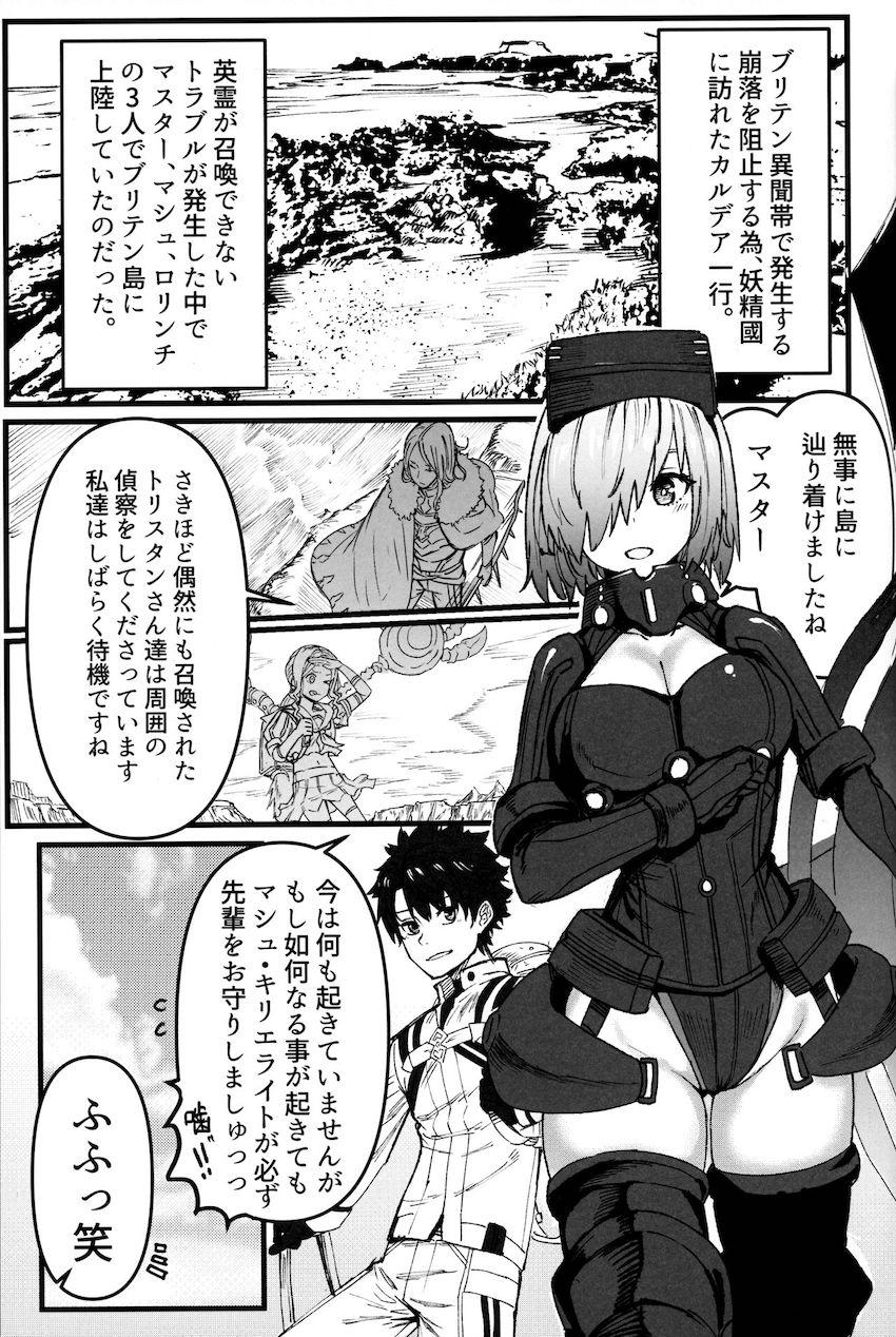 優しきオーク兄弟に保護されるマシュ <> 002