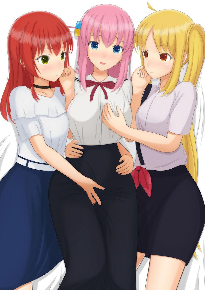 ぼっち・ざ・全裸乱交レズえっち！ <> 017