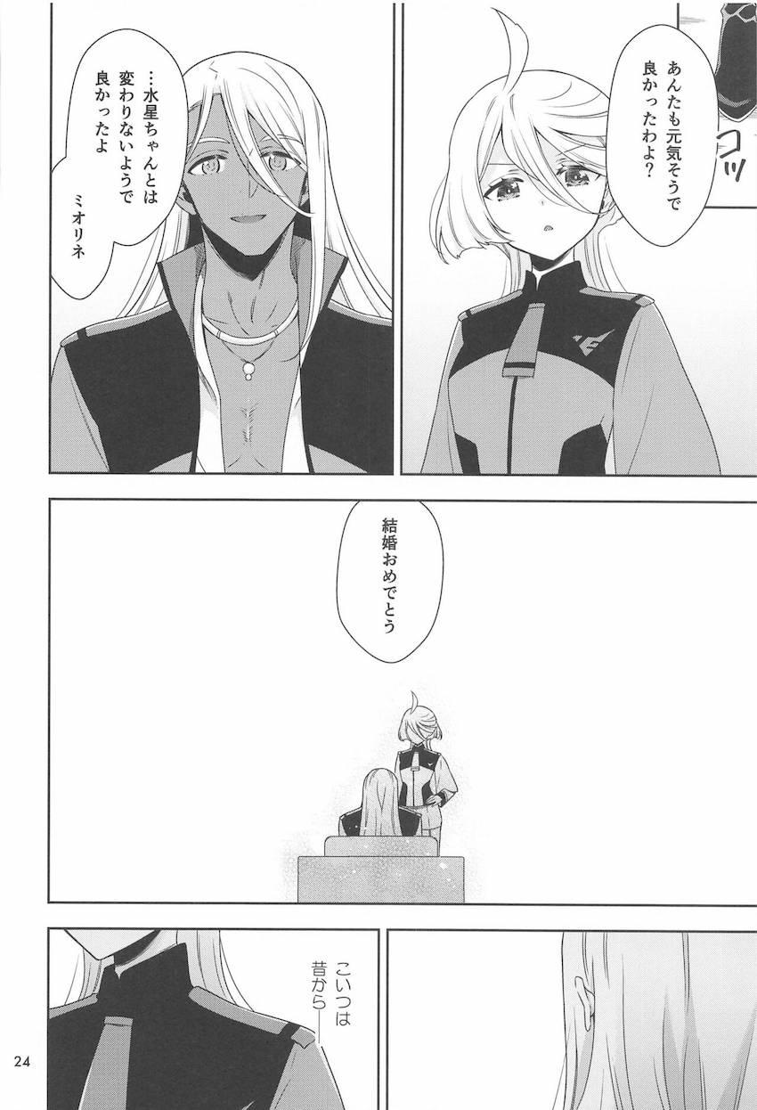 スレミオはじめての純愛百合えっち <> 022