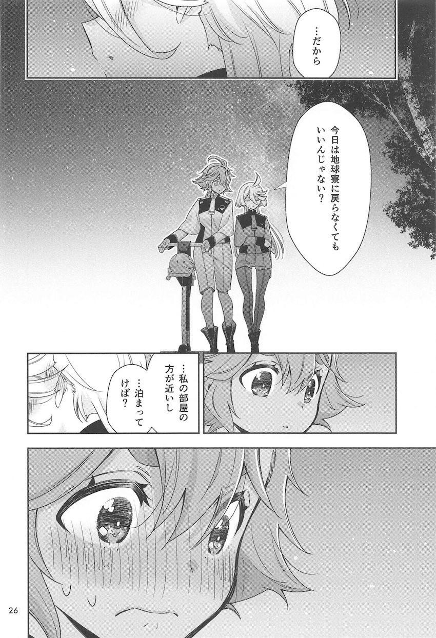 スレミオはじめての純愛百合えっち <> 024