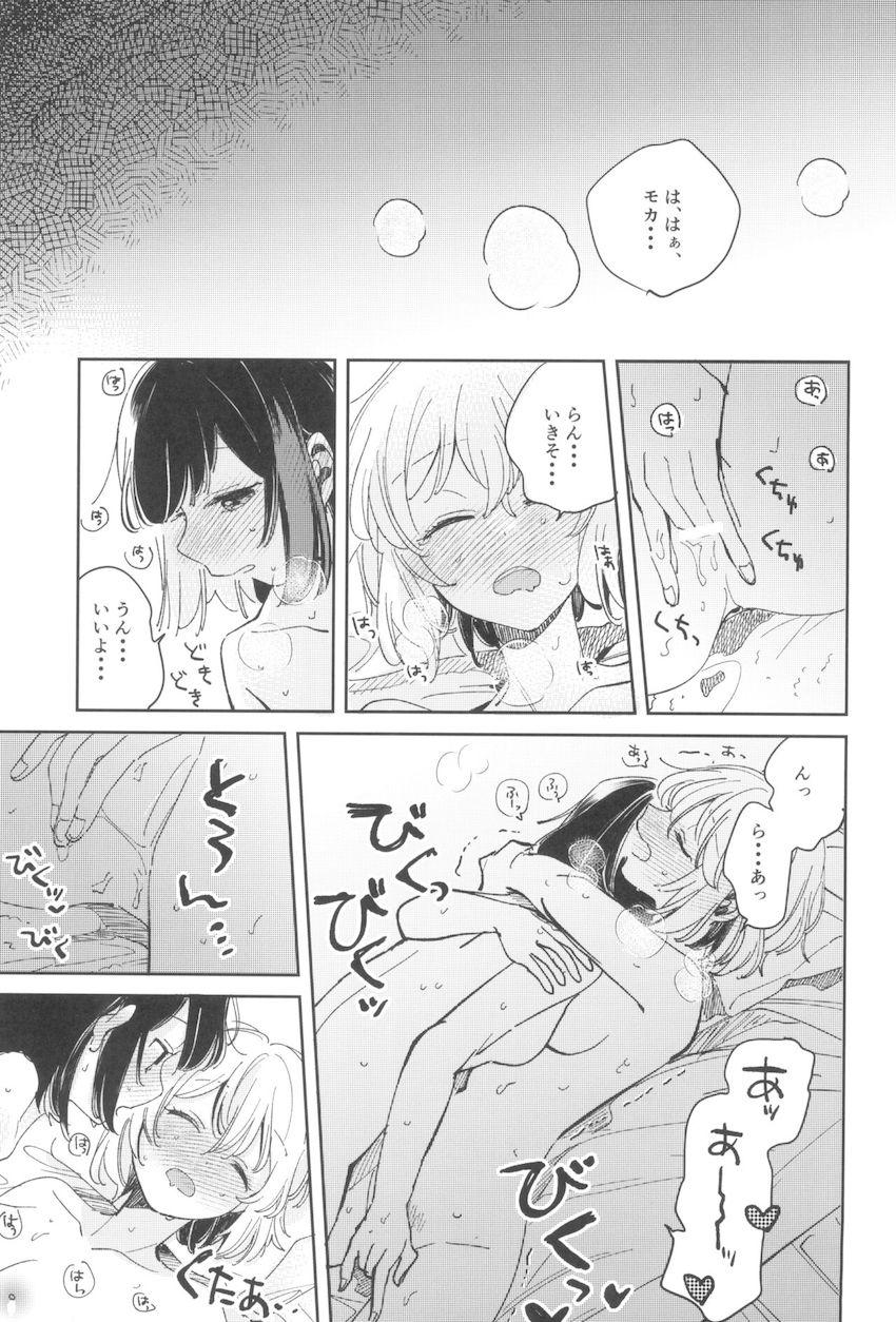 朝起きたらおちんぽ生えてた蘭がモカとSEXする話 <> 022