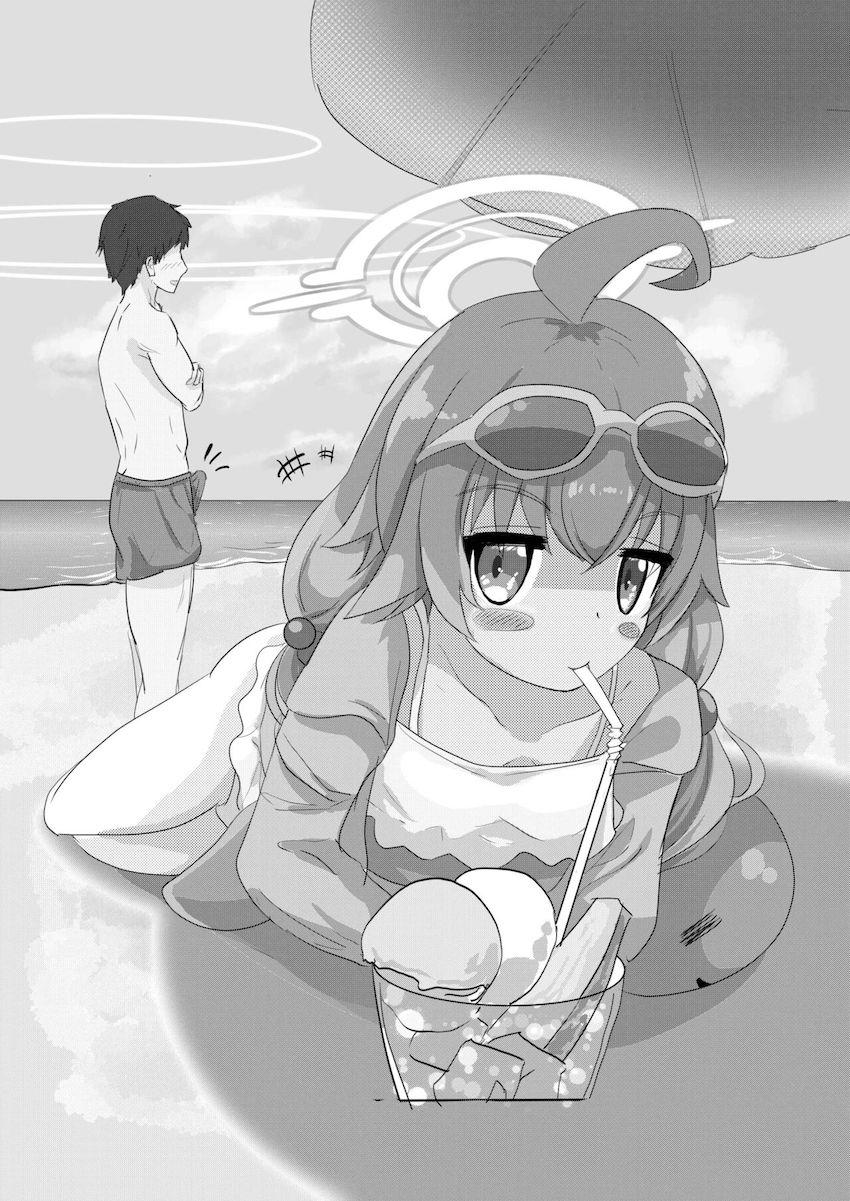 積極的な水着ホシノと中出しえっち <> 002