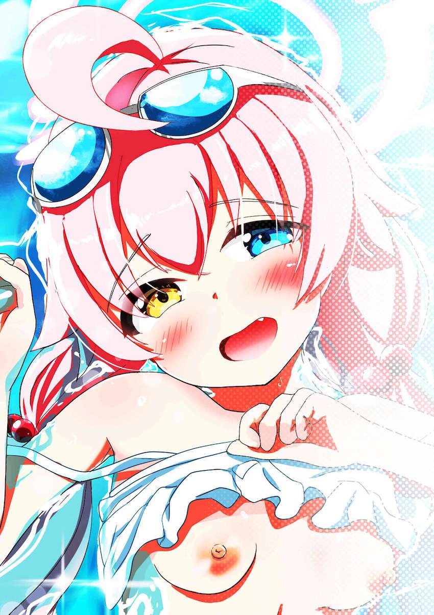 積極的な水着ホシノと中出しえっち <> 020