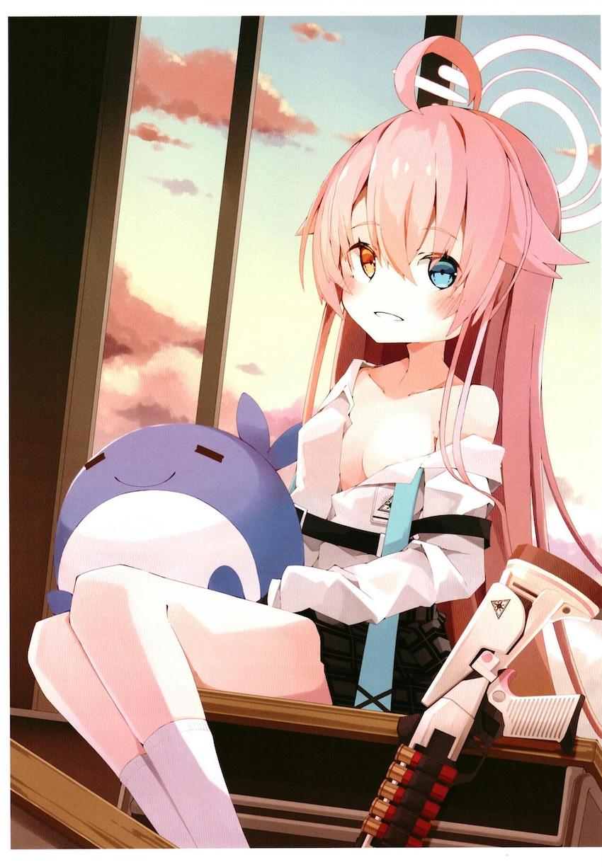 全裸ホシノと旧校舎で中出しセックス <> 002