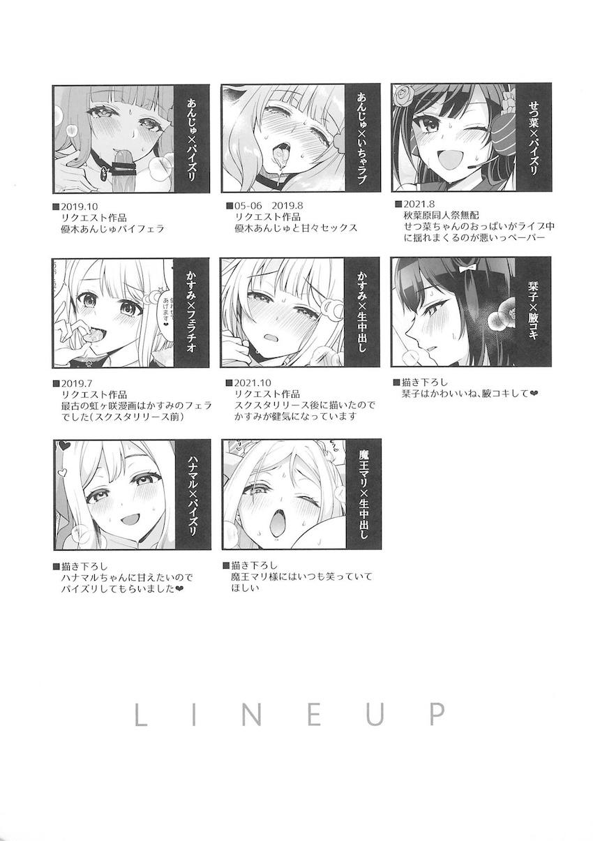 スクールアイドルたちとのいちゃエロ短編詰め合わせ <> 003
