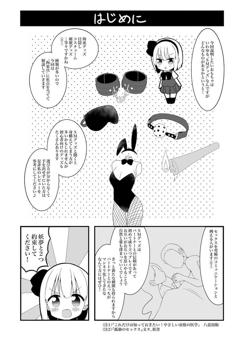 妖夢ちゃんがSM拘束具を体験していく！ <> 005