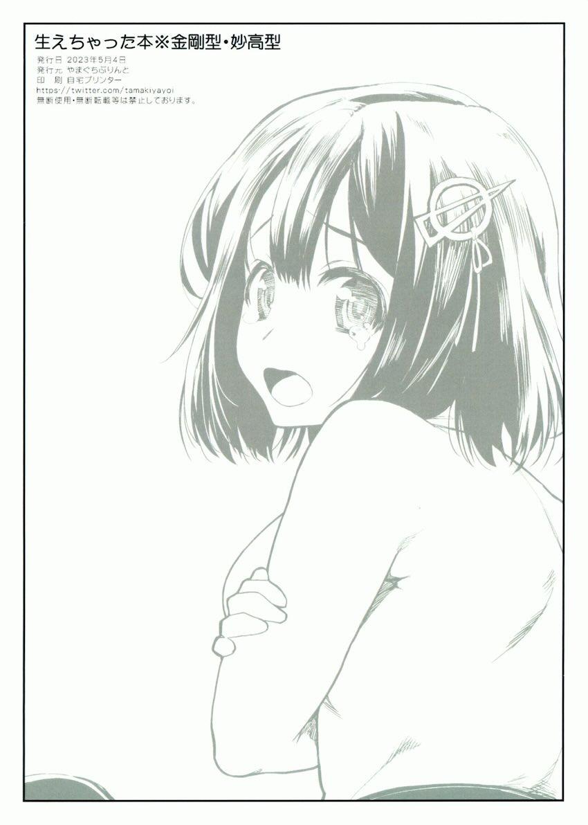 おちんぽ生えちゃった金剛型と妙高型四姉妹のイラスト集 <> 014