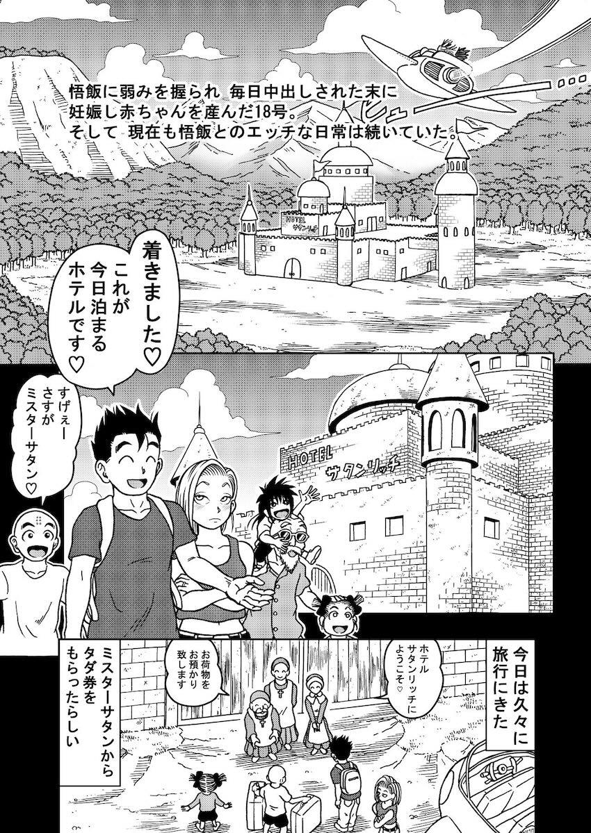 乳首もアナルも子宮もねちっこ開発されてイカされまくる18号！ <> 002