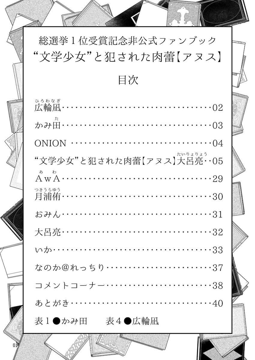 鷺沢文香アナルレイプ合同誌 <> 002