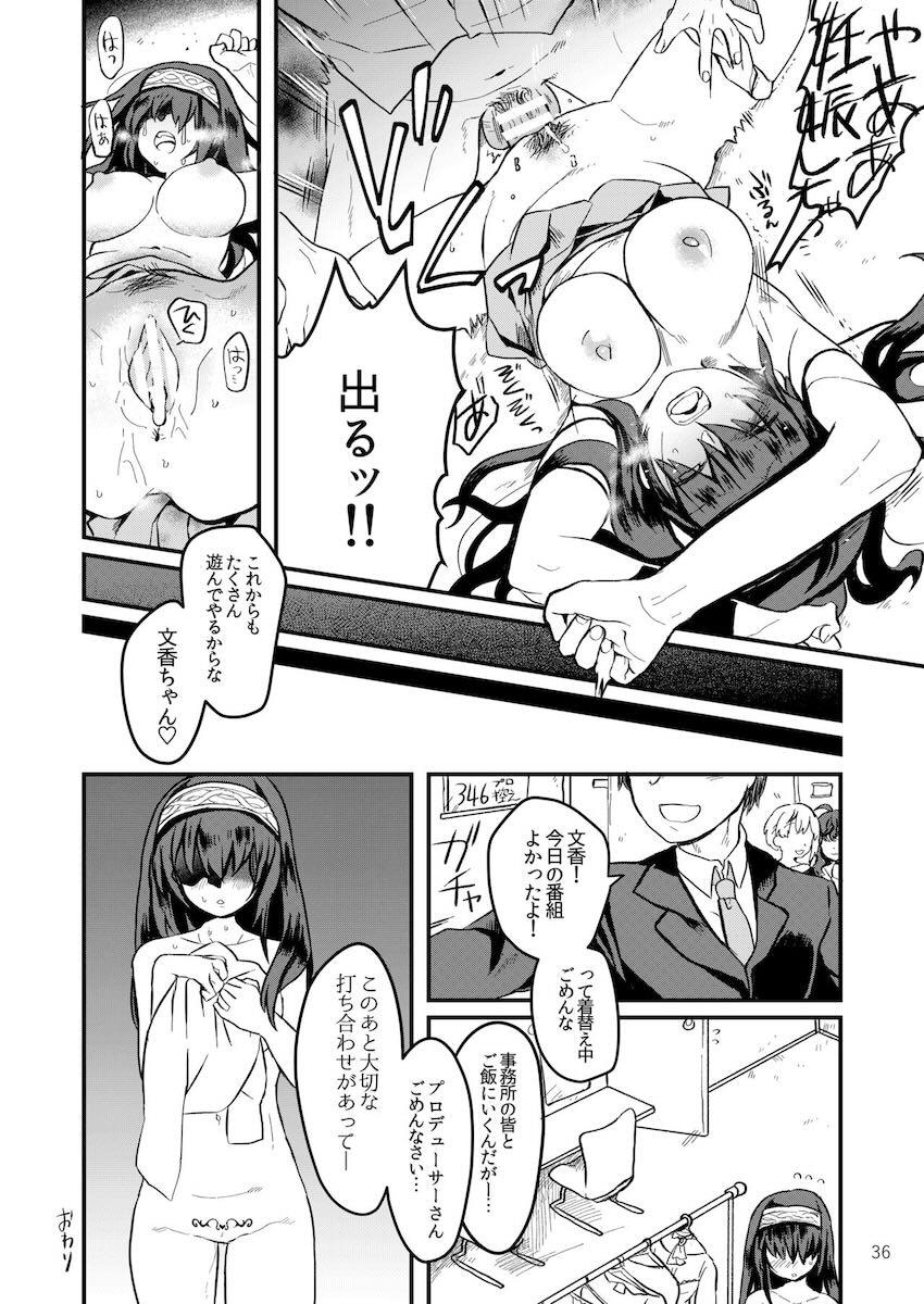 鷺沢文香アナルレイプ合同誌 <> 037