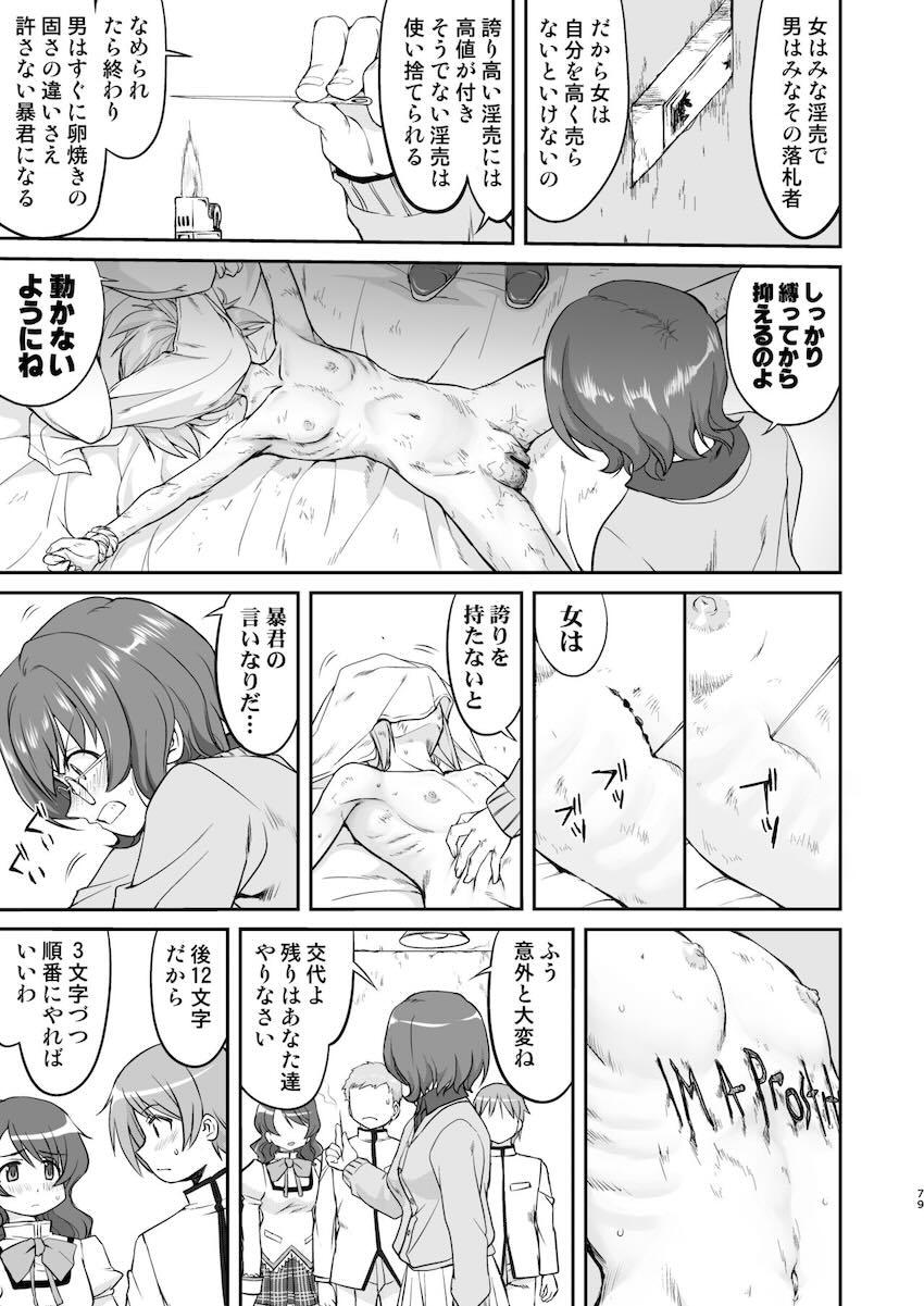 頭がおかしくなっちゃったクズ女教師に地下室に監禁され鬼畜虐待を受ける鹿目まどか <> 079