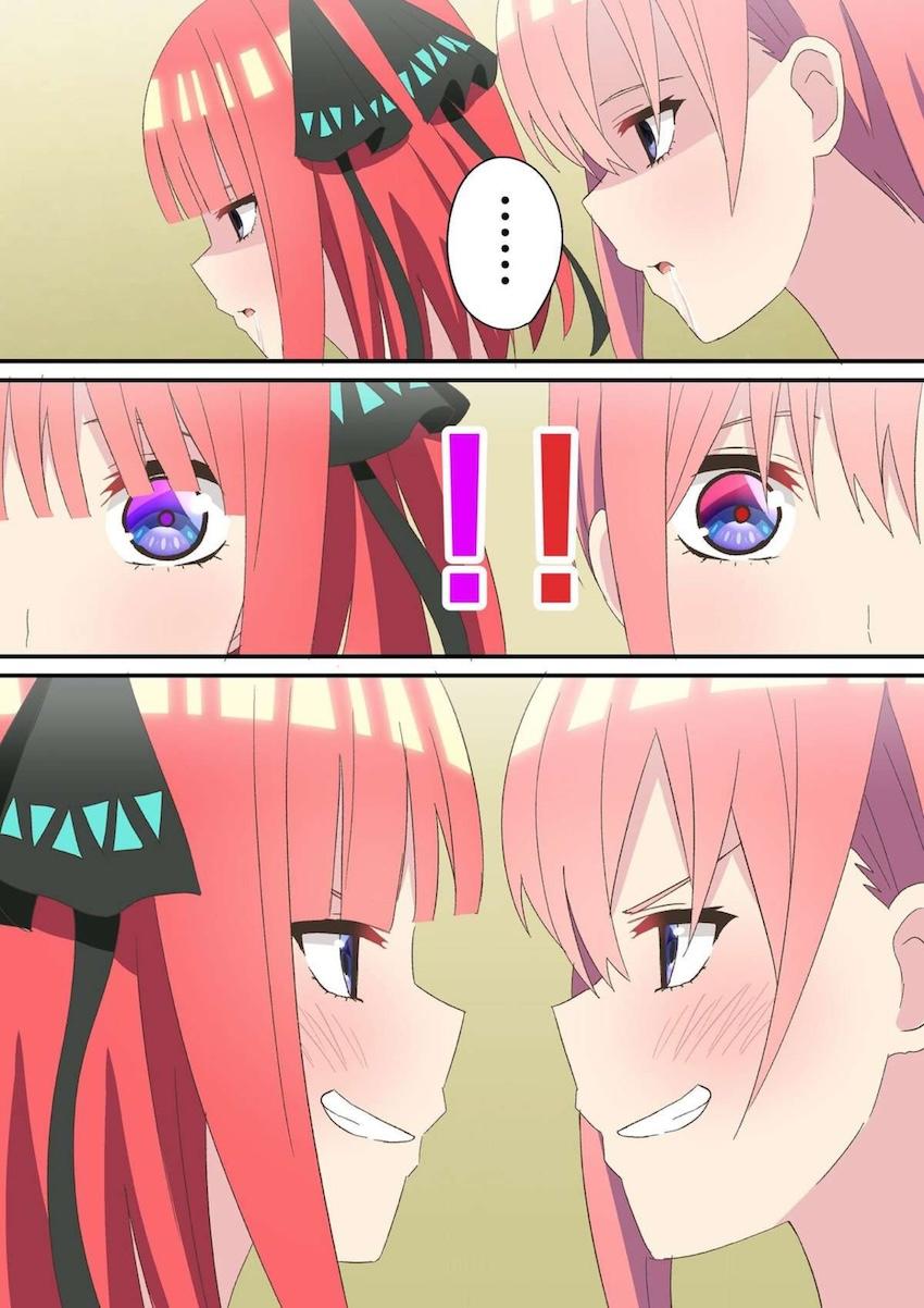 一花＆二乃乗っ取りレズセックス <> 003