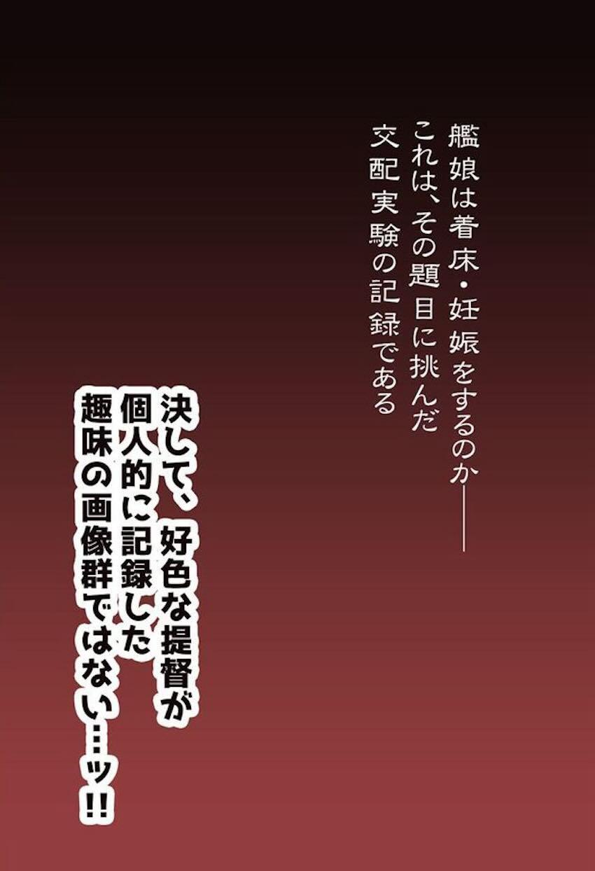 艦娘は妊娠できるのか交配実験記録！ <> 002