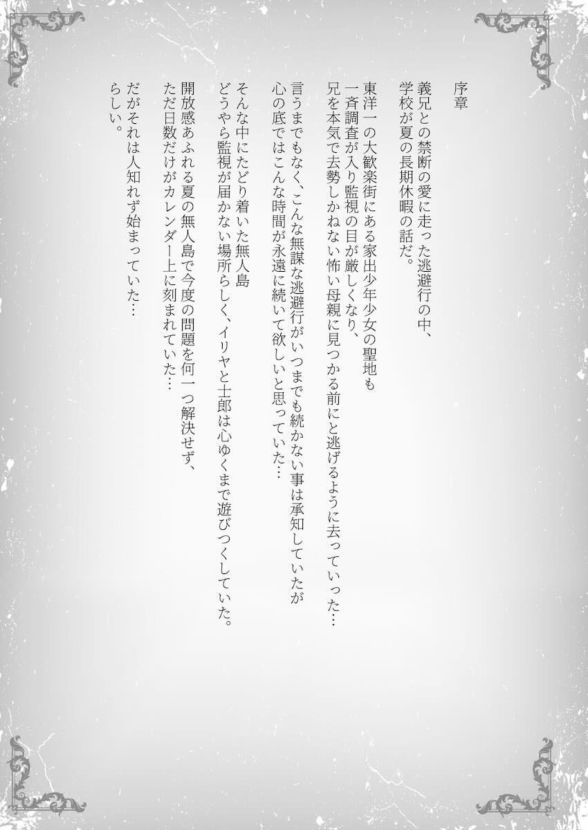 無人島のビーチでイリヤとイチャラブ青姦セックス <> 004