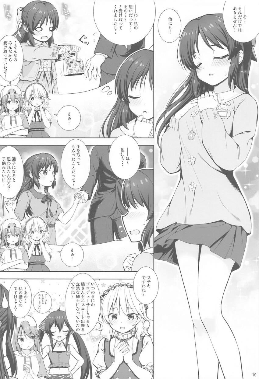 橘ありす妄想エスカレートSEX！ <> 009