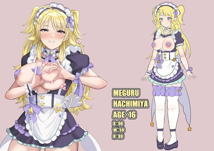 八宮めぐるのファン感謝二穴乱交セックス！ <> 003
