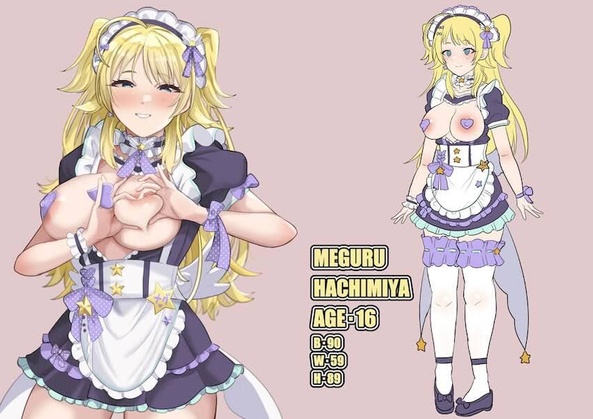 八宮めぐるのファン感謝二穴乱交セックス！ <> 014