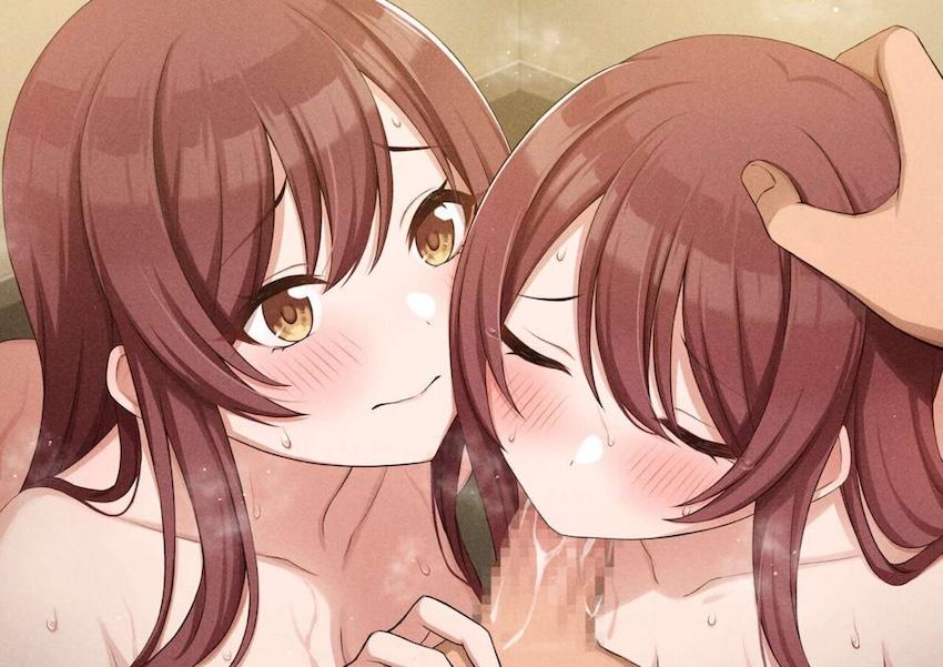 大崎姉妹のWフェラCG集 <> 003