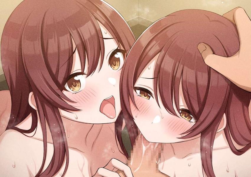 大崎姉妹のWフェラCG集 <> 006