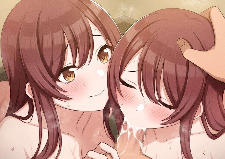 大崎姉妹のWフェラCG集 <> 011