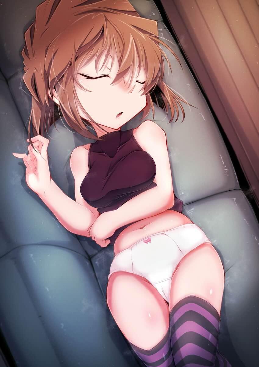 すやすや灰原さんに見抜きぶっかけ！ <> 004