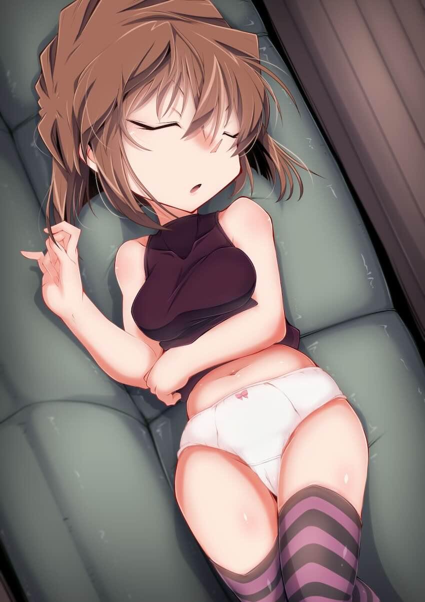 すやすや灰原さんに見抜きぶっかけ！ <> 005