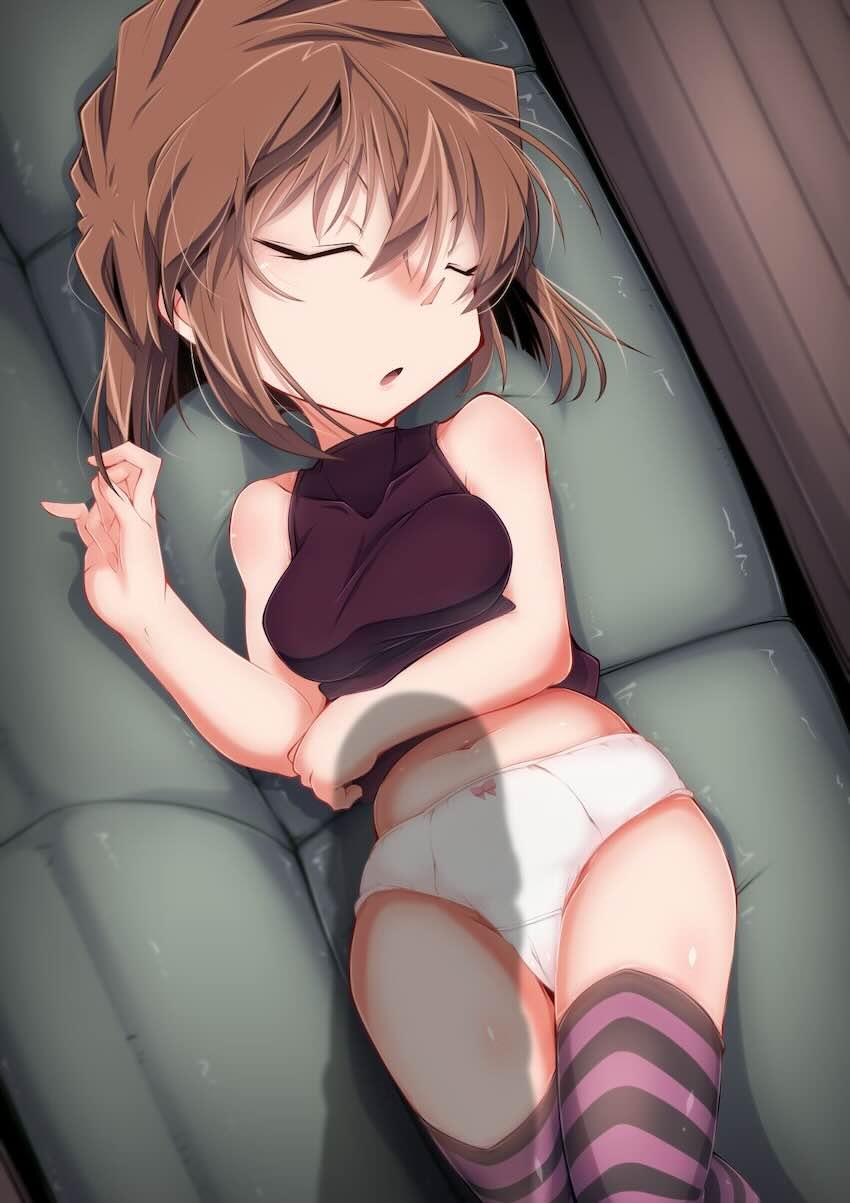 すやすや灰原さんに見抜きぶっかけ！ <> 008