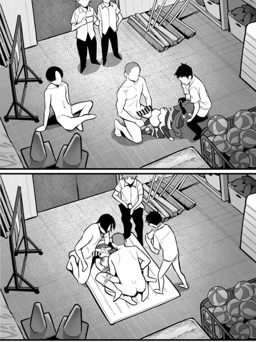 肉便器輪姦レイプされる芳澤かすみ <> 003