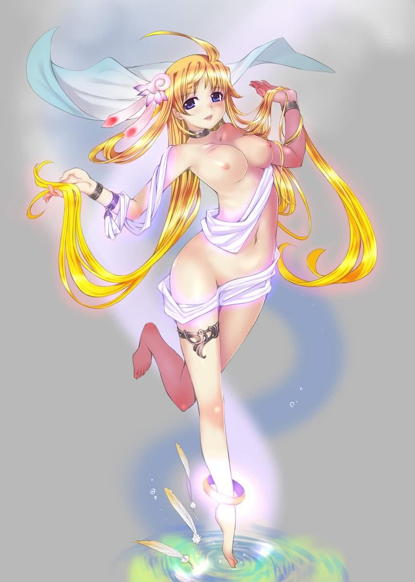 フェイトとなのはの双頭ディルドレズえっちほかフルカラーイラスト集 <> 058
