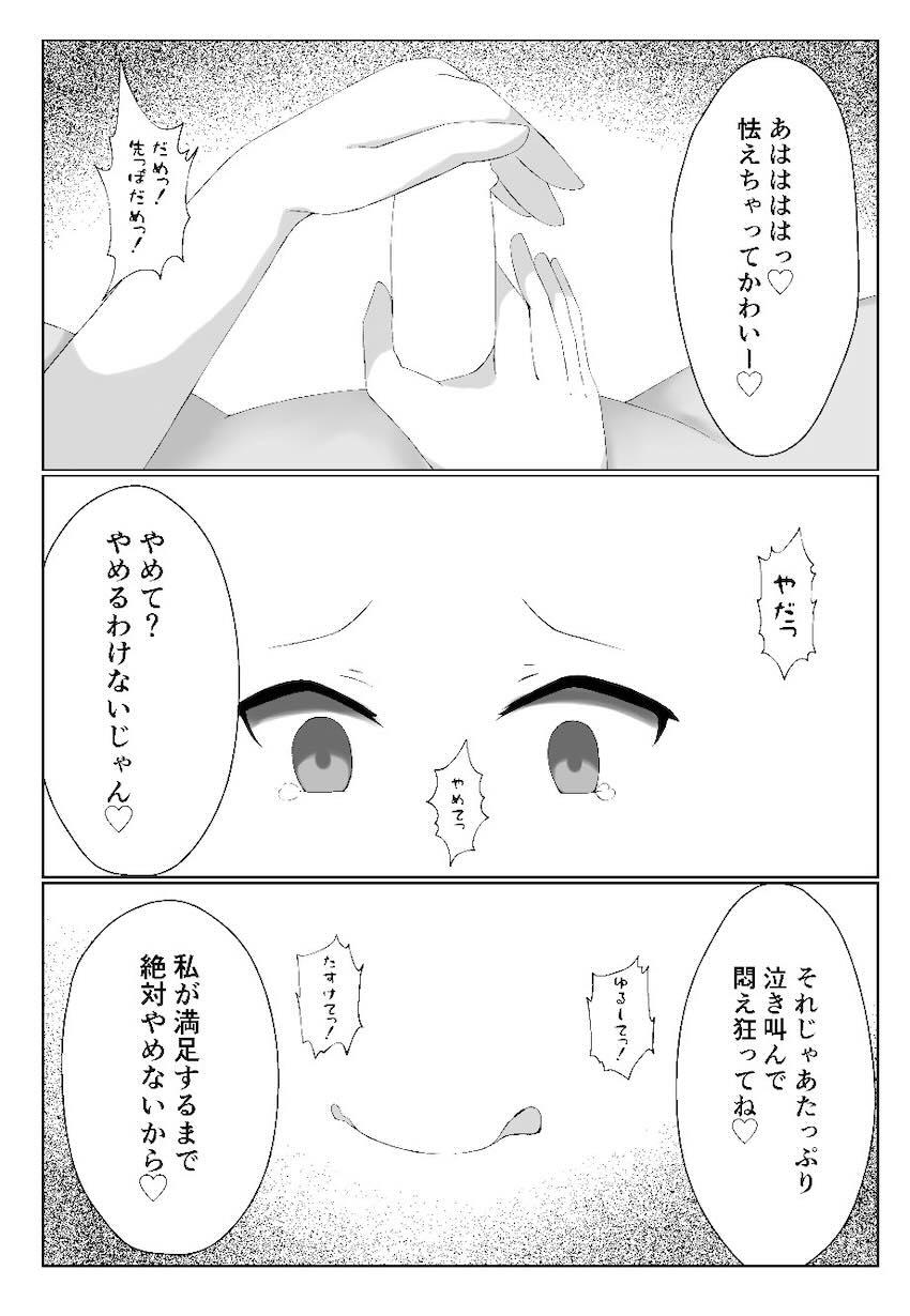 ドS女BMGに貞操帯を付けられてイジメられるM男 <> 010