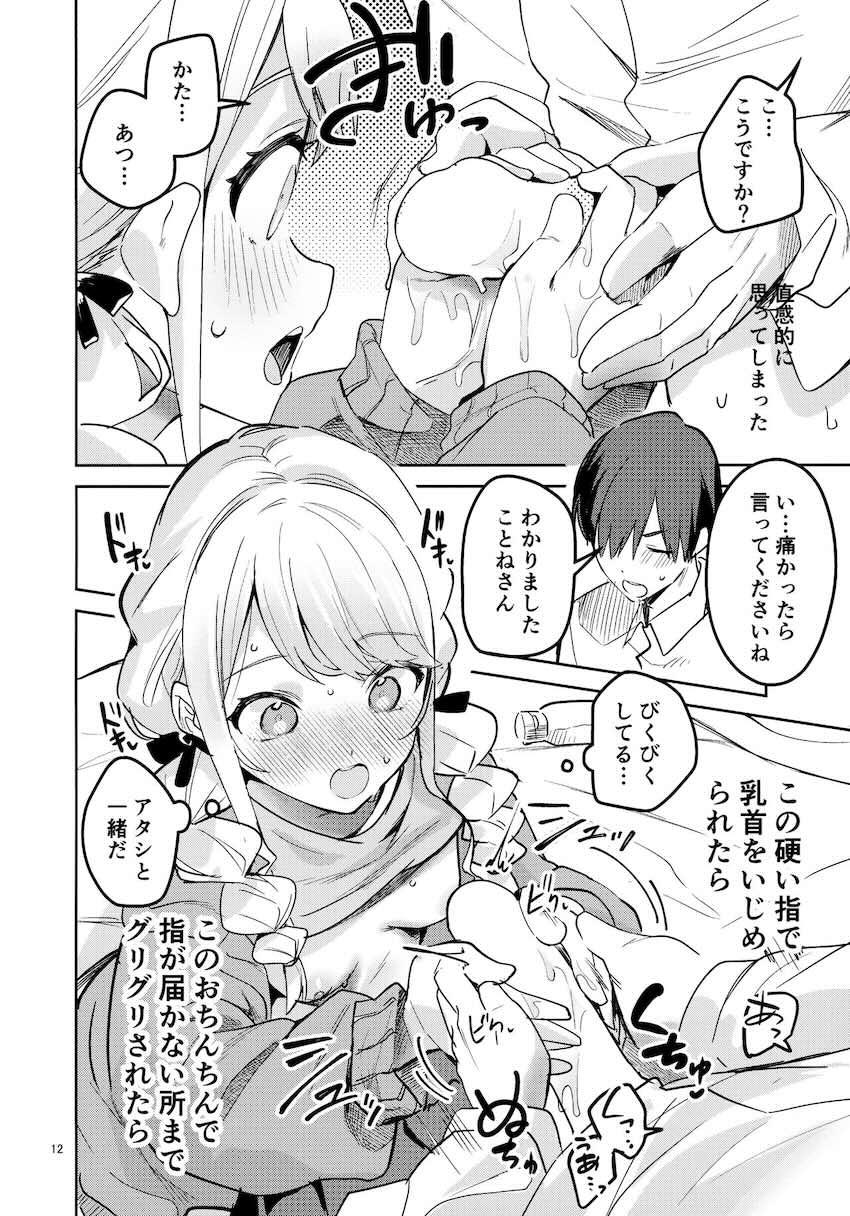 性に無知な天然イケメンP(童貞)と処女セックスする藤田ことね <> 011