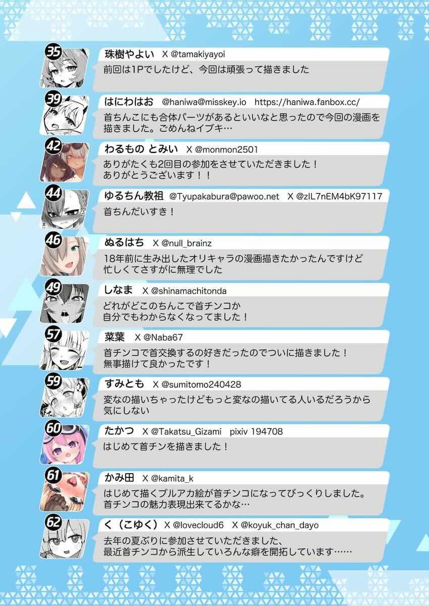 【200p超え大ボリューム】首が取れたらまさかのおちんちん登場！まさかのマニアック合同誌第三弾！ <> 231