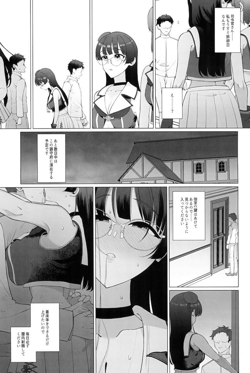 鳥海が既婚者提督を誘惑して逆NTRセックスで子作りする本 <> 018