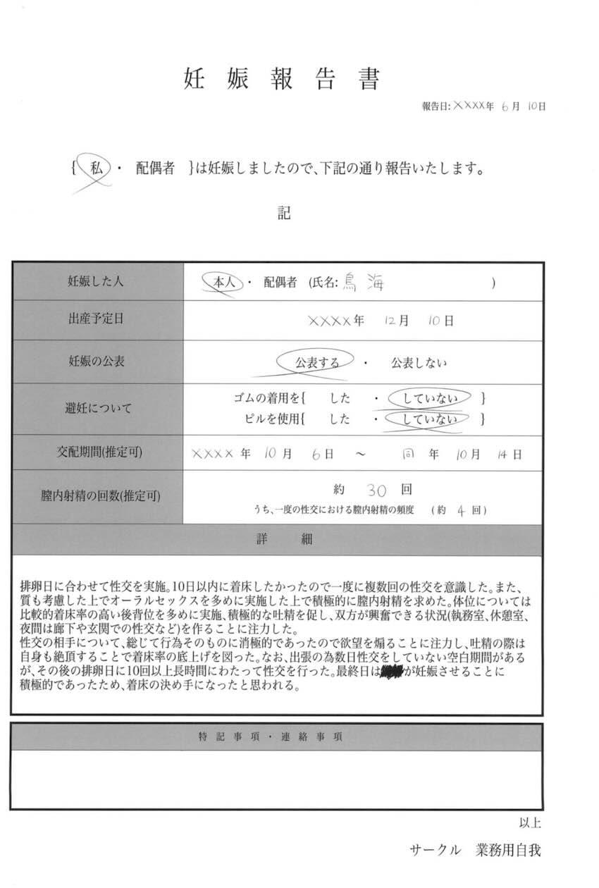 鳥海が既婚者提督を誘惑して逆NTRセックスで子作りする本 <> 047