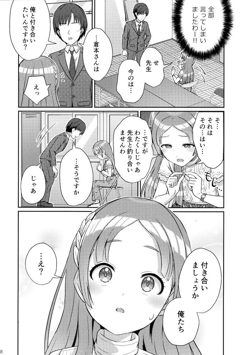 倉本千奈が先生と両想い中出し初エッチする本 <> 007