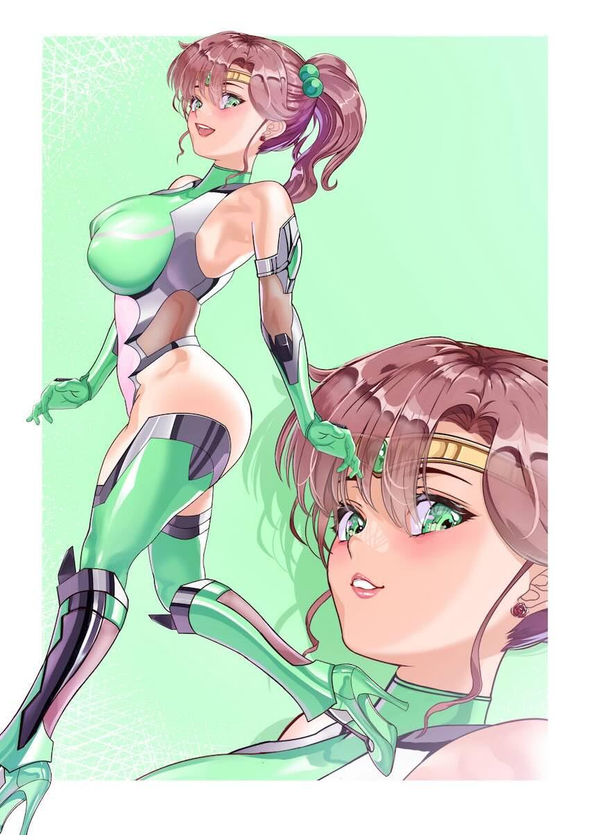【後編】生意気ムーン娘たちを緊縛調教で躾けるスケベおじさん！ <> 085